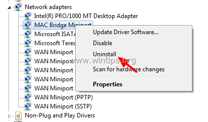 mac bridge miniport