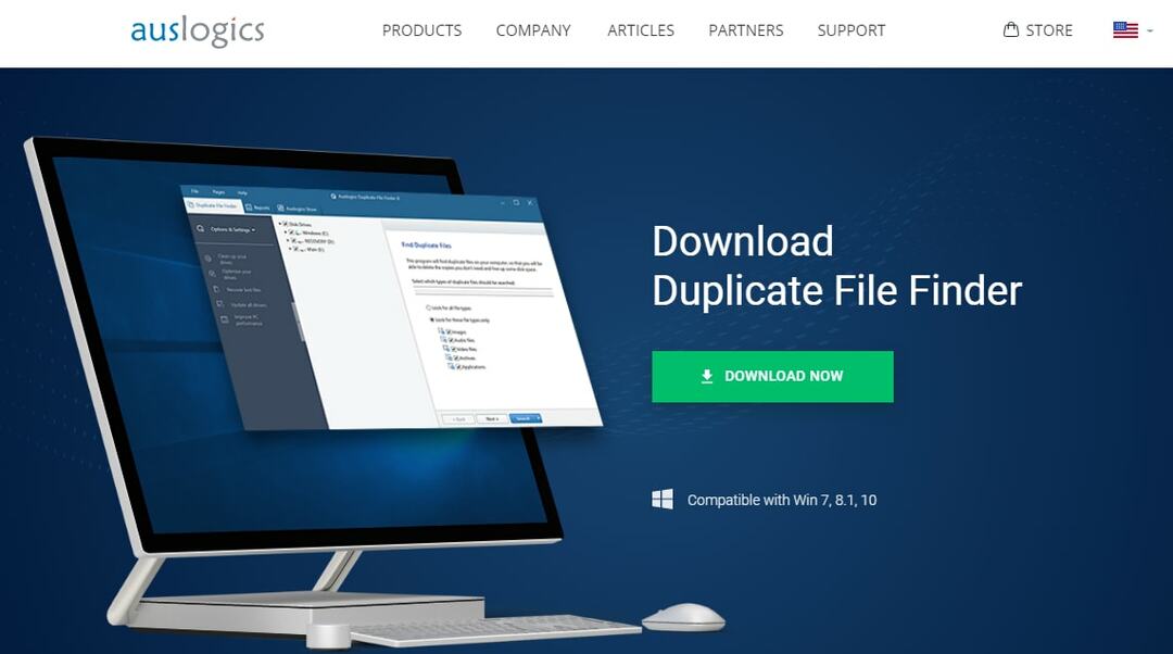 Auslogics डुप्लिकेट फ़ाइल खोजक