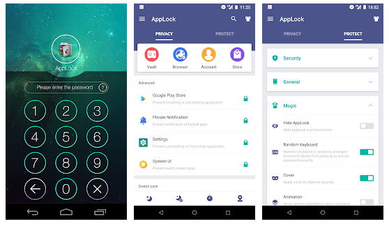 AppLock - Beste Android-Sperrbildschirm-App