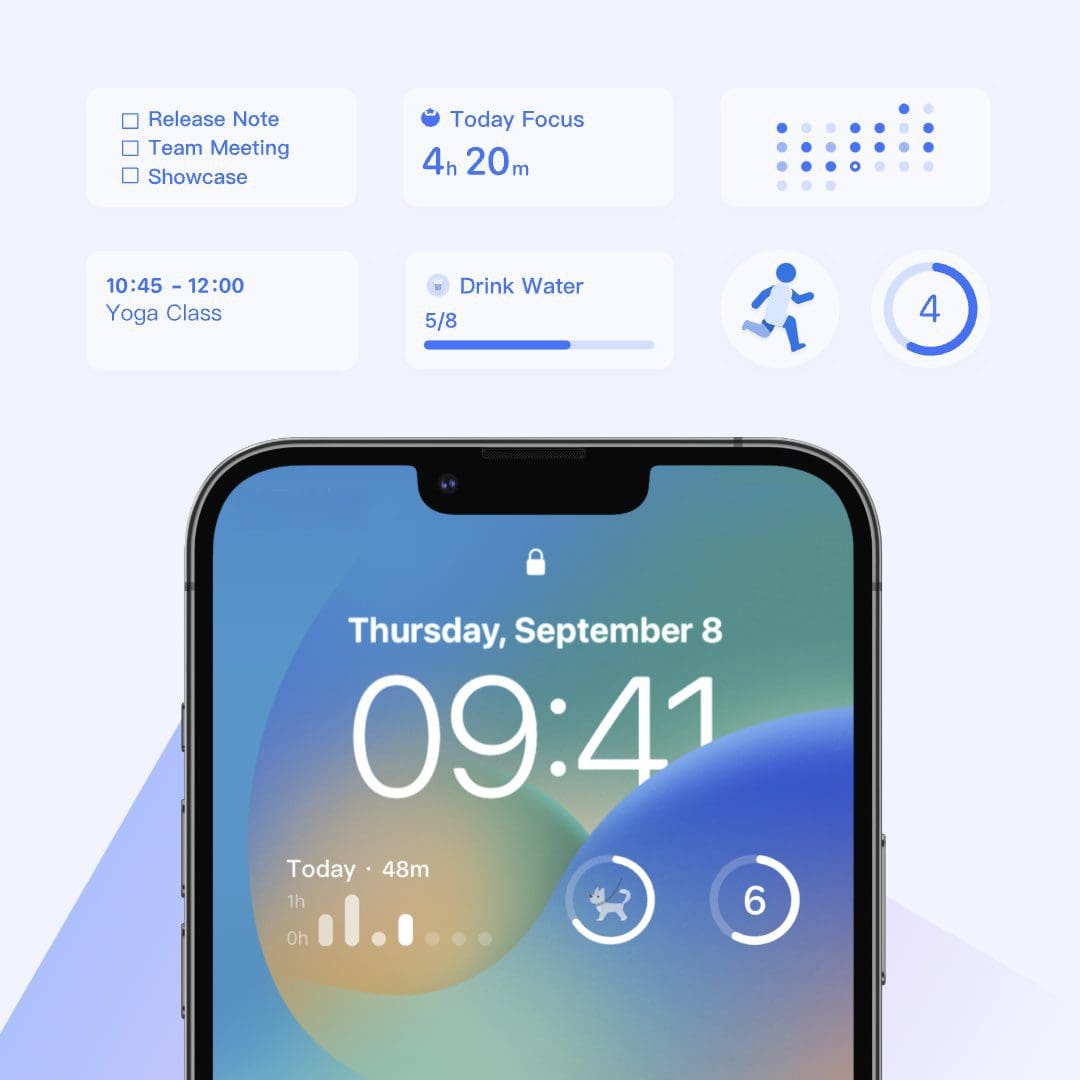 Лучшие виджеты экрана блокировки iPhone для iOS 16 — TickTick