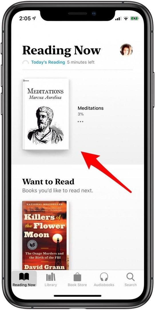 אפליקציית Apple books