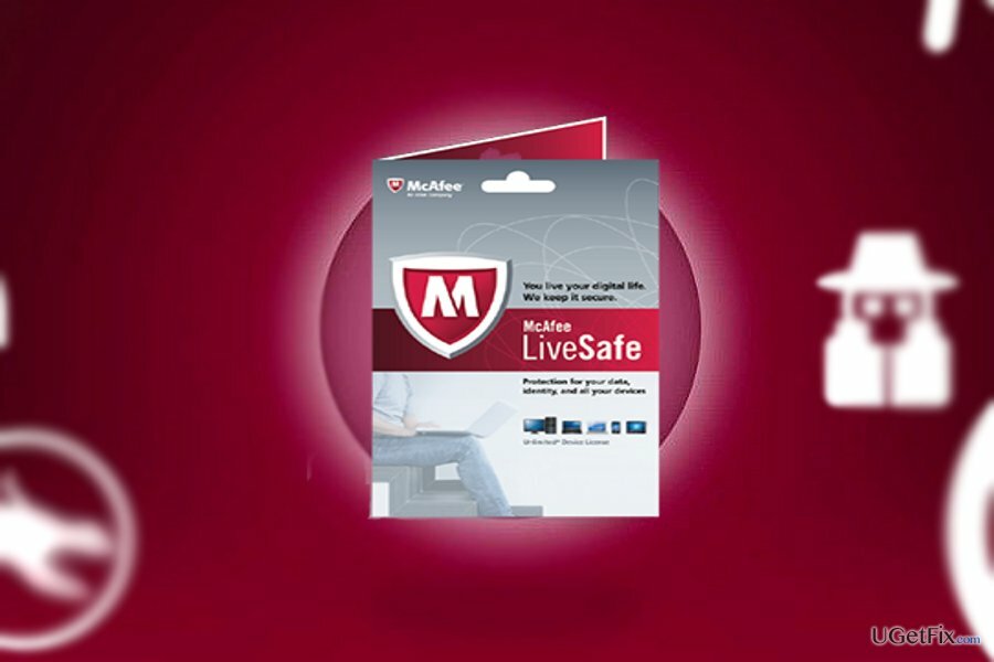 McAfee LiveSafea on helppo hallita