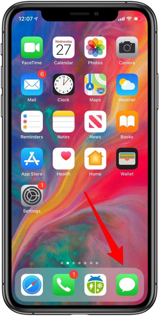 iphone üzenetek alkalmazás