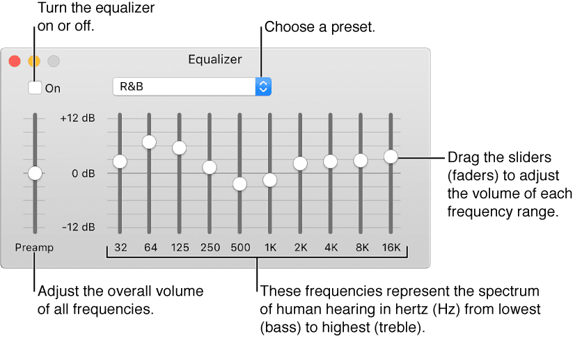 Cómo cambiar la configuración de su EQ en iTunes