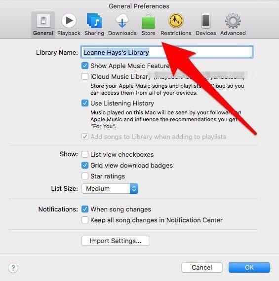 синхронизировать подкасты с Mac itunes