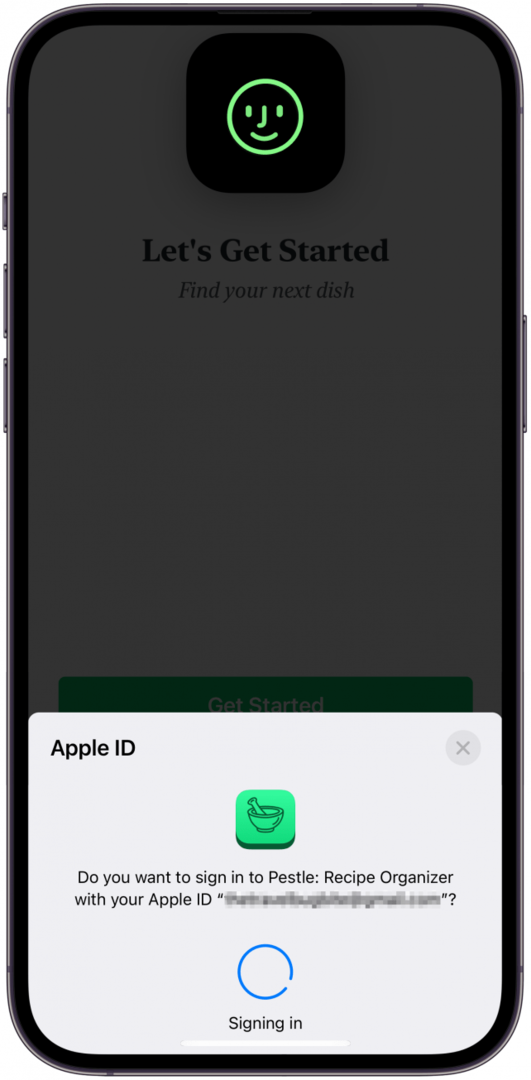 Dynamic Island Apple Pay megerősítési ikon