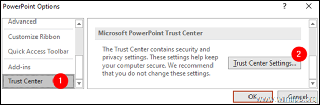 Powerpoint-alternativ - Trust Center