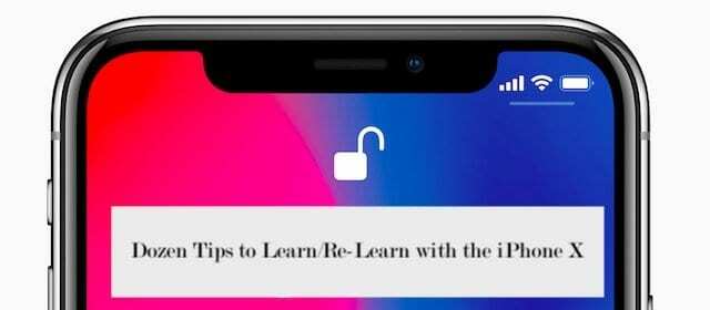 Tips för att komma igång med iPhone X