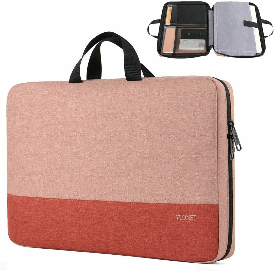 Esta funda Ytonet brinda protección básica para su computadora portátil con una capa resistente al agua y materiales que absorben los golpes para resistir caídas y golpes. Viene en algunas opciones de color para que puedas conseguir algo que se adapte a ti.