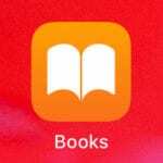 iBooks აპლიკაციის ხატულა