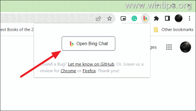 A Bing AI Chat elérése a Chrome-ban