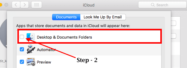 Cum să opriți iCloud să sincronizeze folderele desktop