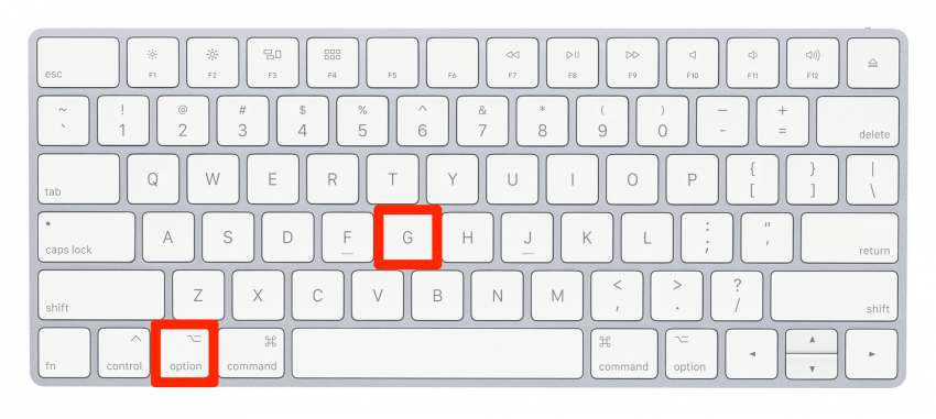 Kako vnašati simbole na Mac: Copyright Symbol Mac