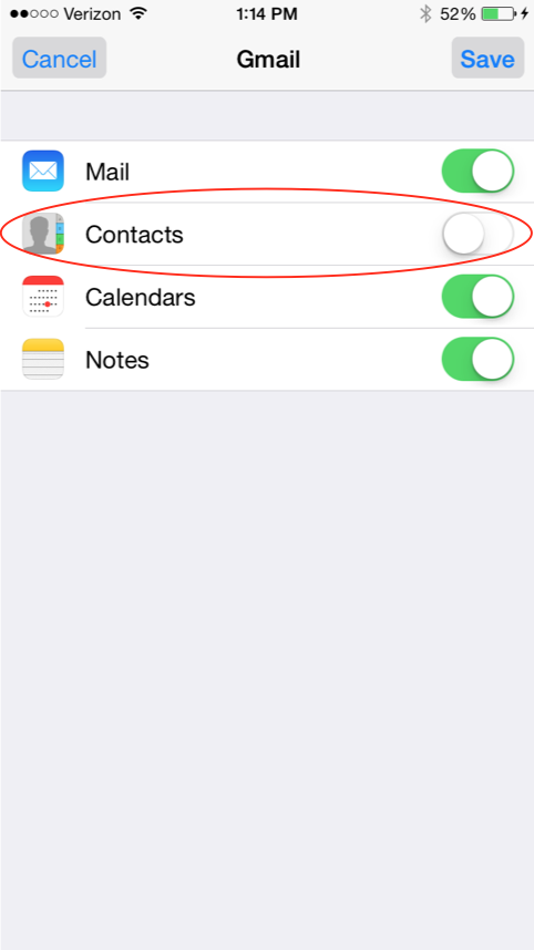 Ajouter des contacts à l'iPhone