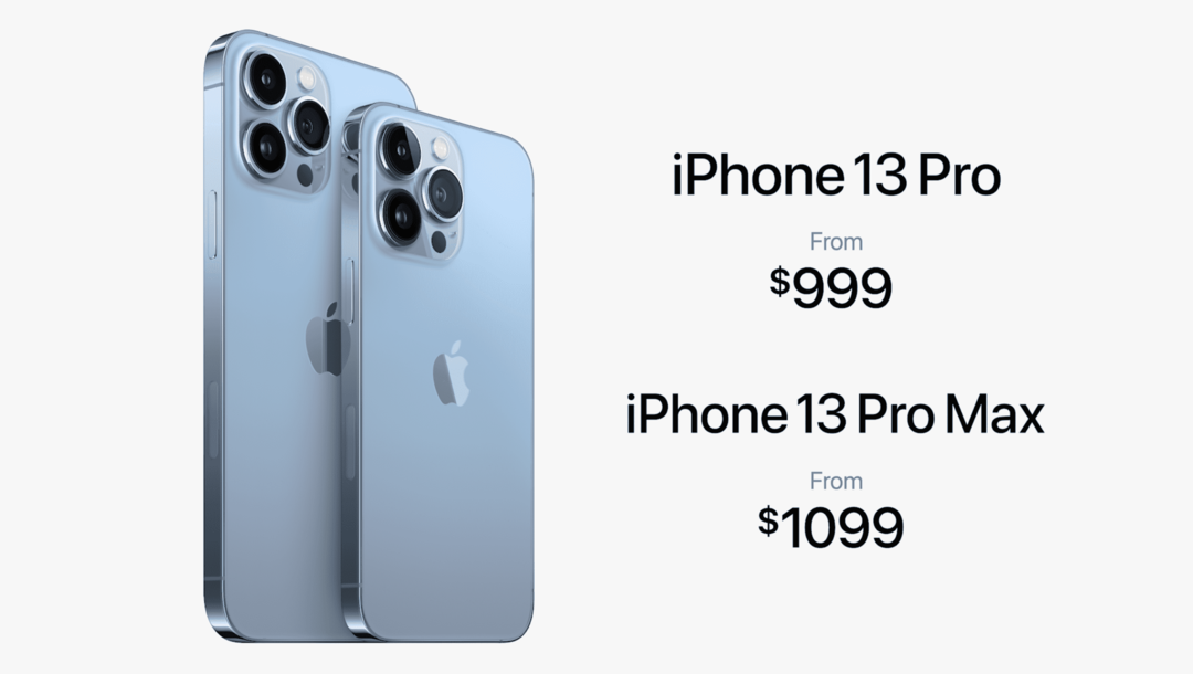 iPhone 13ProおよびiPhone13 ProMaxの発表16