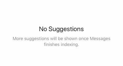 Problemas iOS 13 - Mensagens