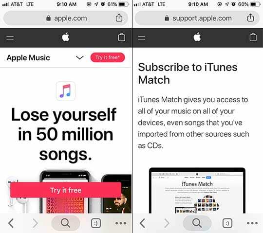 Apple Musicu nõuanded – iTunes Match