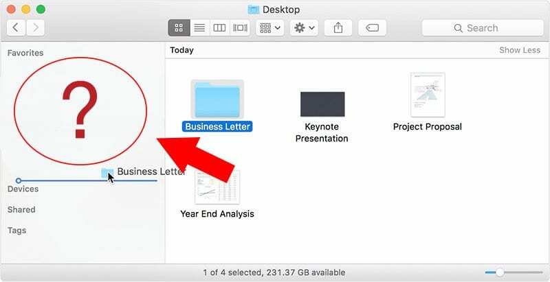 Как исправить отсутствующие избранные на MacBook, отсутствующий раздел избранного на боковой панели Mac Finder