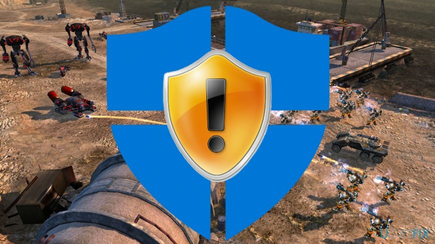 Correzione dei giochi di chiusura di Windows Defender