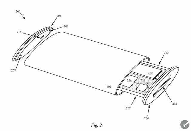 Omhullend display patent figuur