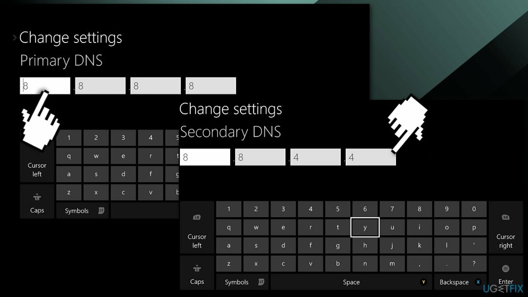 DNS secundario primario