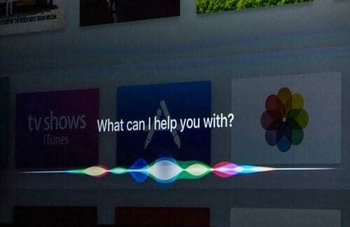 Apple TV Siri