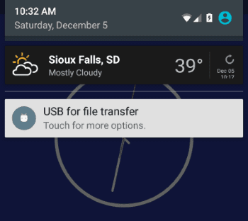 फ़ाइल स्थानांतरण विकल्प के लिए 5X USB
