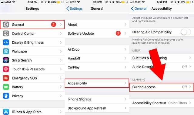 Soluzione alternativa iOS Android - Accesso guidato