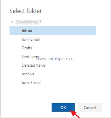 ปิดการใช้งานแอพ Outlook ตัวกรองขยะ