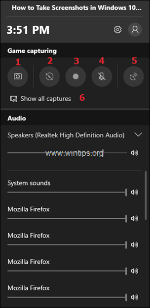 spil capture windows 10