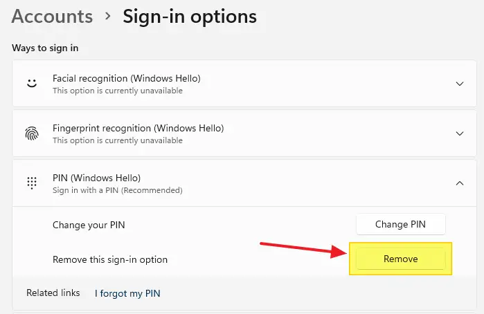 login automático userpasswords2 netplwiz windows 11 - desabilitar windows hello