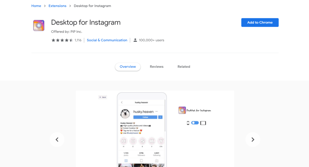 Desktop für Instagram - Bestes Gramblr-Alternativtool
