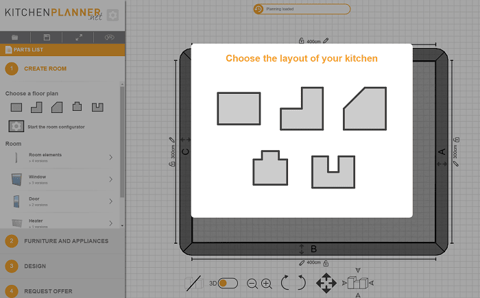 Keukenplanner