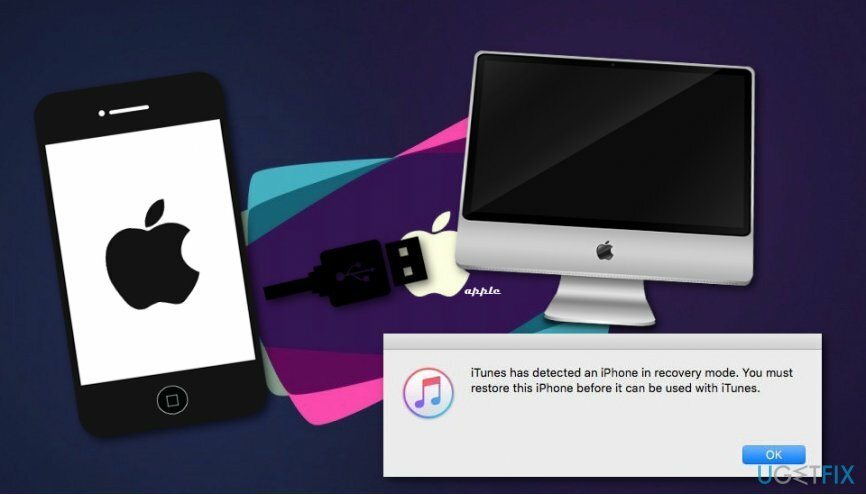 Modul DFU ar putea ajuta cu remedierea erorii iTunes 1671