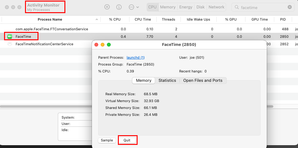 วิธีบังคับออกจาก FaceTime และแก้ปัญหาลงชื่อเข้าใช้ FaceTime บน Mac ไม่ได้