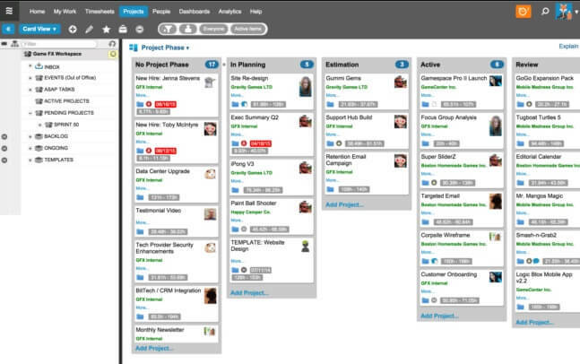 Liquid Planner - Projektmanagement-Software