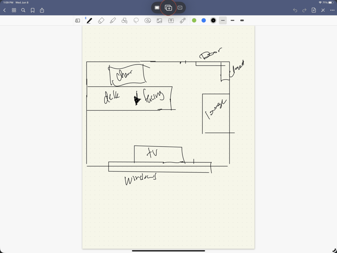 iPad Multitasking Stage Manager Přidat aplikace - 3