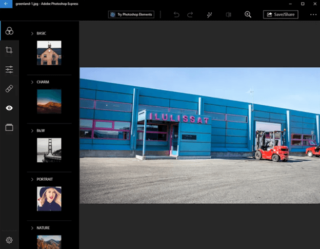 Adobe Фотошоп Экспресс