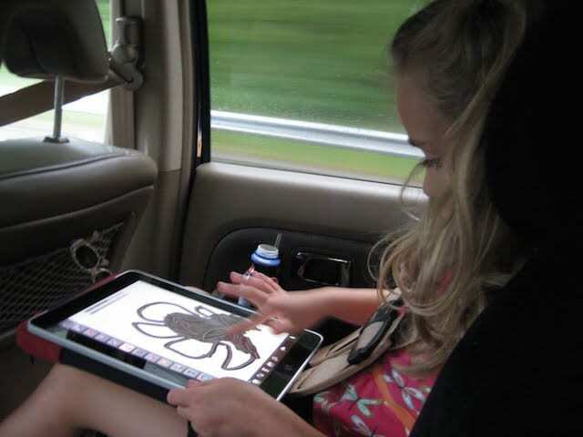 Apps til familie road trip