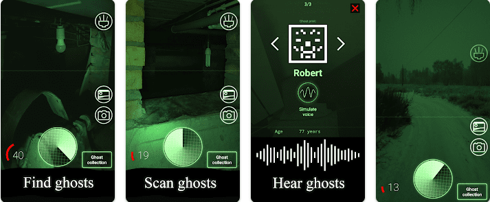 Real Ghost detector - Câmera de aplicativos de caçadores de fantasmas