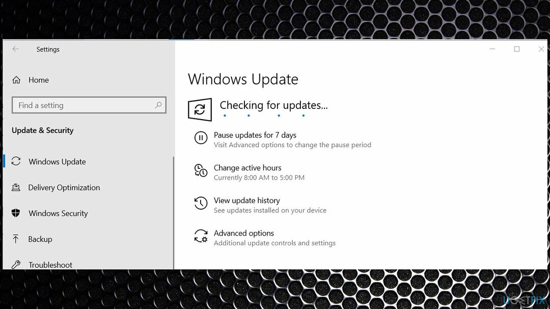 Kontrola aktualizací systému Windows