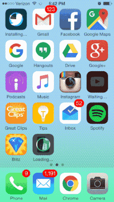 iOS-Apps hängen fest