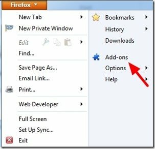 Πρόσθετα Firefox