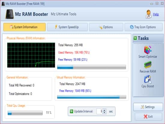 mz ram Booster