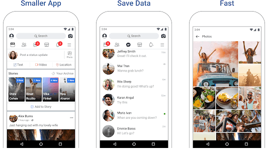 Facebook Lite - Utilisation pour gérer plusieurs comptes Facebook