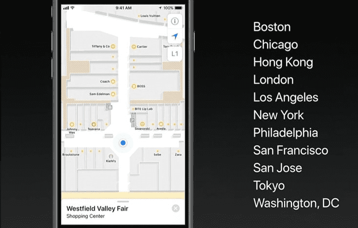 Apple Maps iOS 11