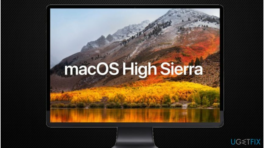 MacOS High Sierra telepítése