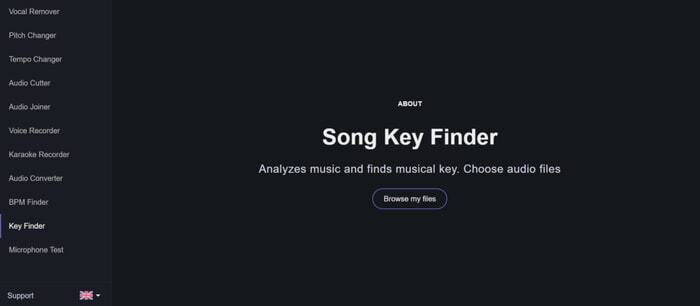 Song Key Finder od Vocal Remover