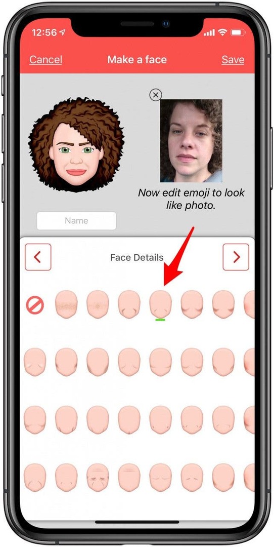 προσθέστε ρυτίδες στο emoji σας