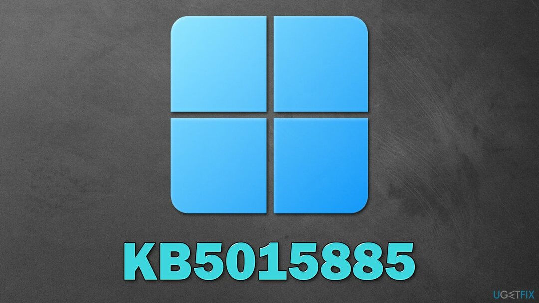 KB5015885 को कैसे ठीक करें विंडोज 11 पर स्थापित करने में विफल रहता है?
